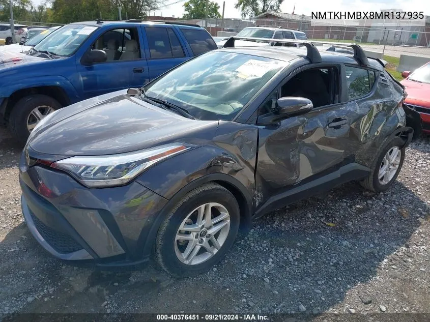 NMTKHMBX8MR137935 2021 Toyota C-Hr Le