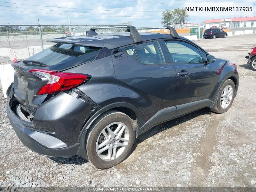 NMTKHMBX8MR137935 2021 Toyota C-Hr Le