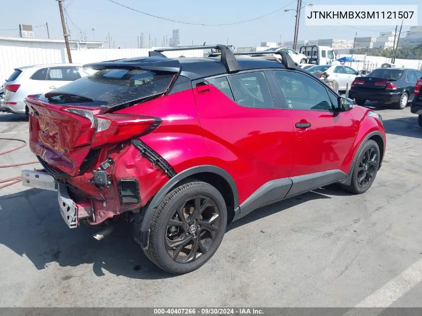 JTNKHMBX3M1121507 2021 Toyota C-Hr Nightshade Edition