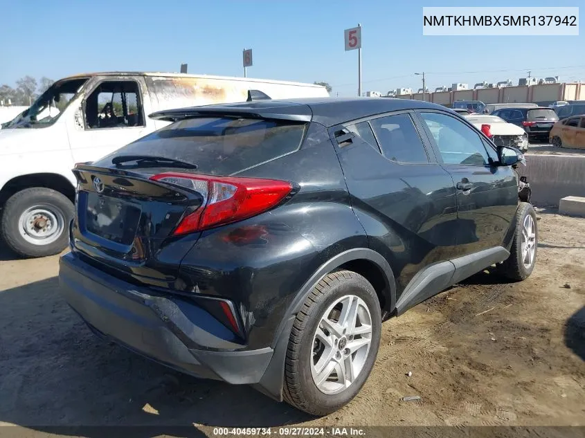 NMTKHMBX5MR137942 2021 Toyota C-Hr Le