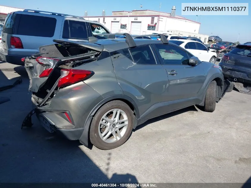 2021 Toyota C-Hr Xle/Le/Night Shade/Limited VIN: JTNKHMBX5M1110377 Lot: 40461304