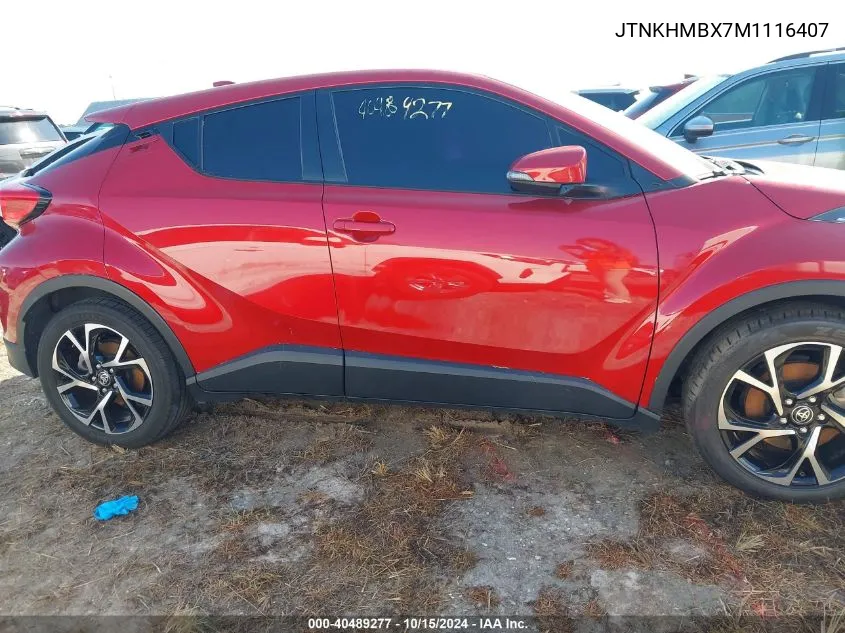 JTNKHMBX7M1116407 2021 Toyota C-Hr Xle