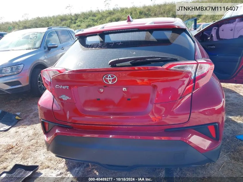 JTNKHMBX7M1116407 2021 Toyota C-Hr Xle