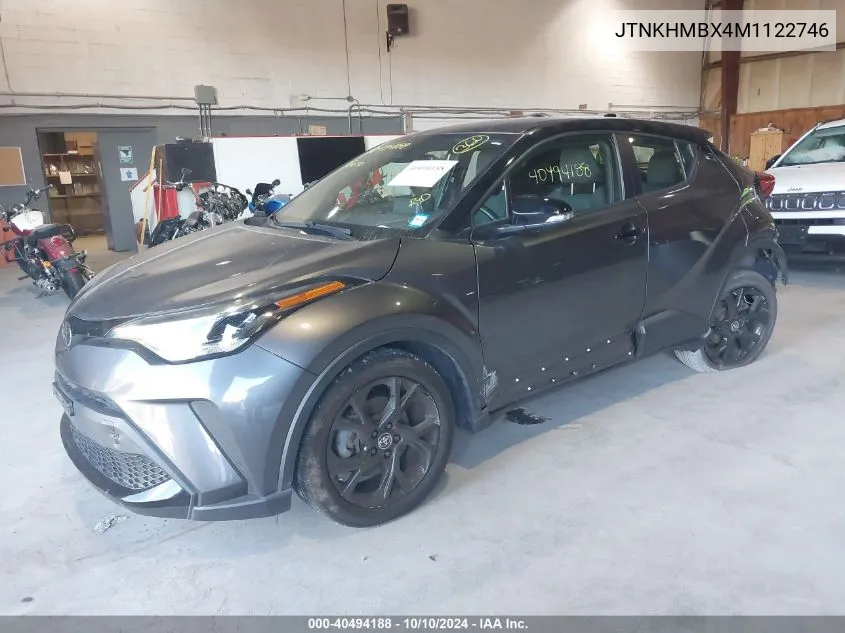 2021 Toyota C-Hr Nightshade Edition VIN: JTNKHMBX4M1122746 Lot: 40494188