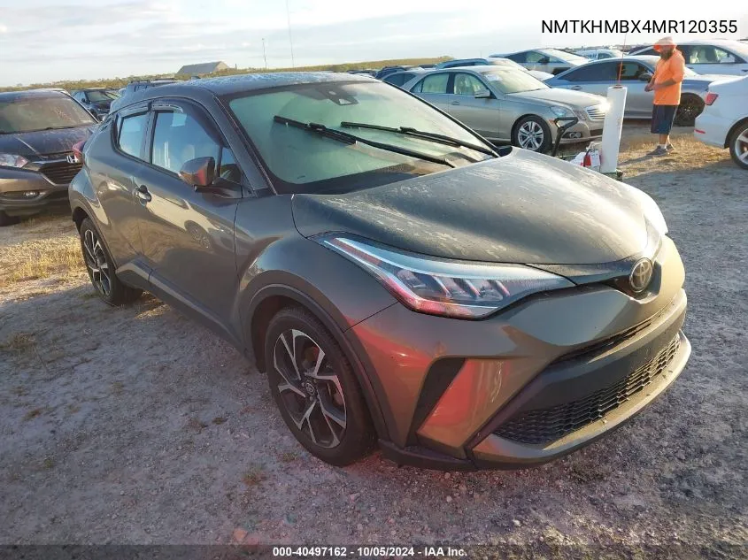 2021 Toyota C-Hr Xle/Le/Night Shade/Limite VIN: NMTKHMBX4MR120355 Lot: 40497162