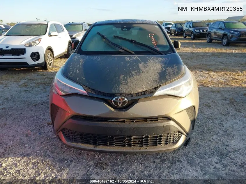 2021 Toyota C-Hr Xle/Le/Night Shade/Limite VIN: NMTKHMBX4MR120355 Lot: 40497162