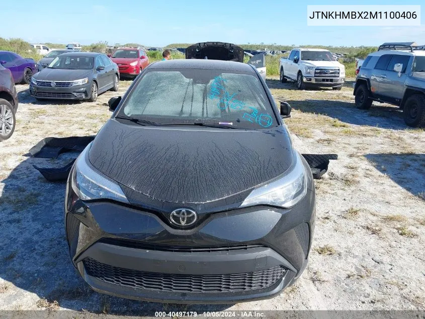 2021 Toyota C-Hr Xle/Le/Night Shade/Limite VIN: JTNKHMBX2M1100406 Lot: 40497179