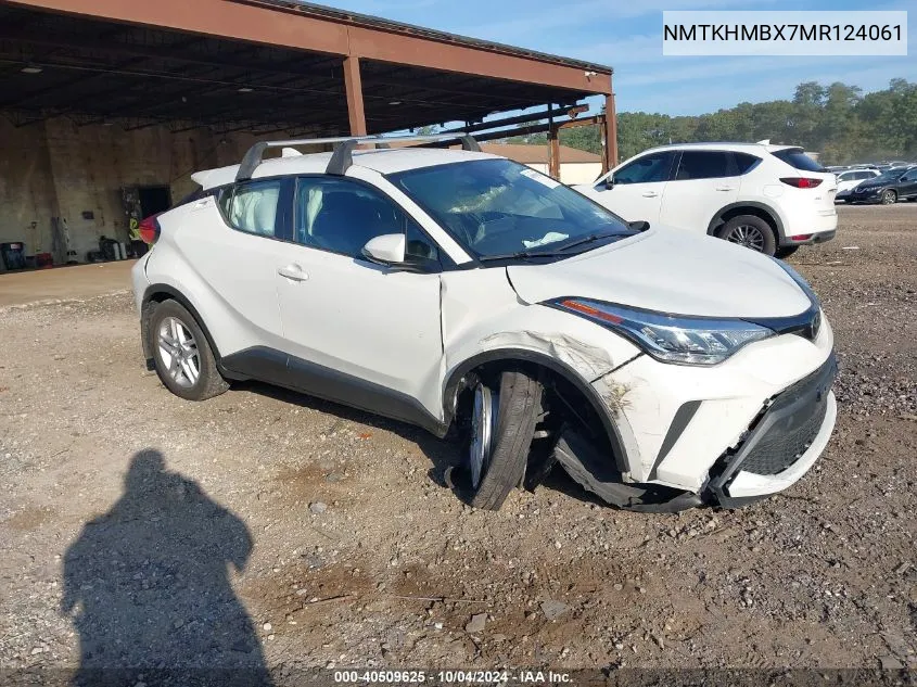 NMTKHMBX7MR124061 2021 Toyota C-Hr Le