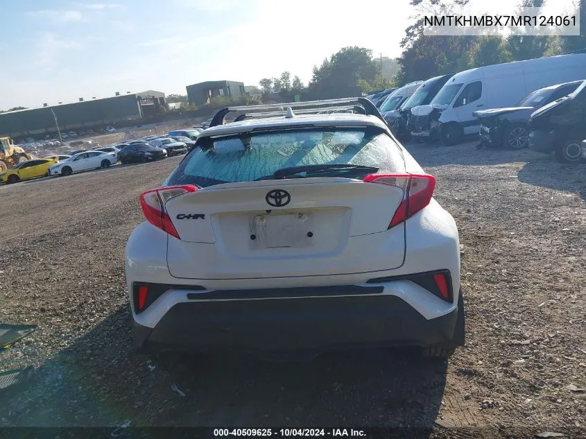 NMTKHMBX7MR124061 2021 Toyota C-Hr Le