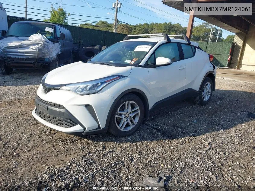 NMTKHMBX7MR124061 2021 Toyota C-Hr Le