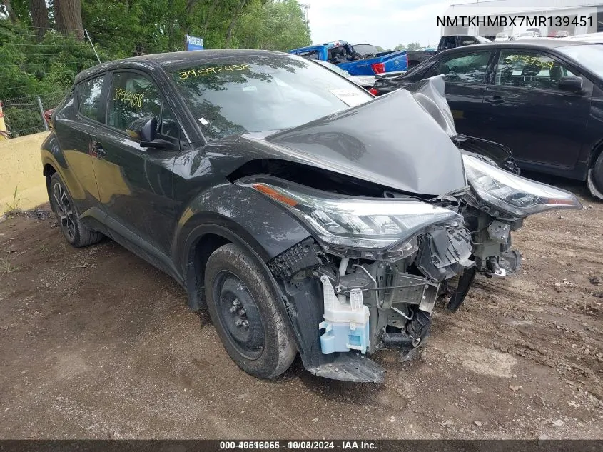 NMTKHMBX7MR139451 2021 Toyota C-Hr Xle