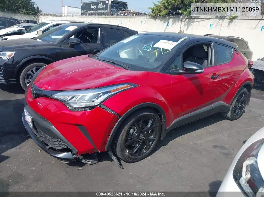 2021 Toyota C-Hr Xle/Le/Night Shade/Limited VIN: JTNKHMBX1M1125099 Lot: 40525621