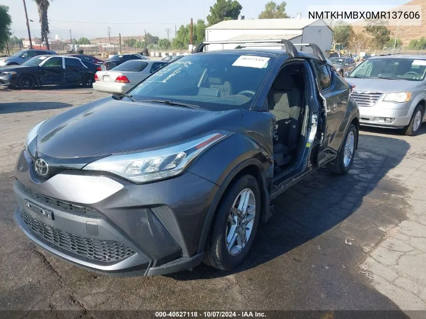 NMTKHMBX0MR137606 2021 Toyota C-Hr Le