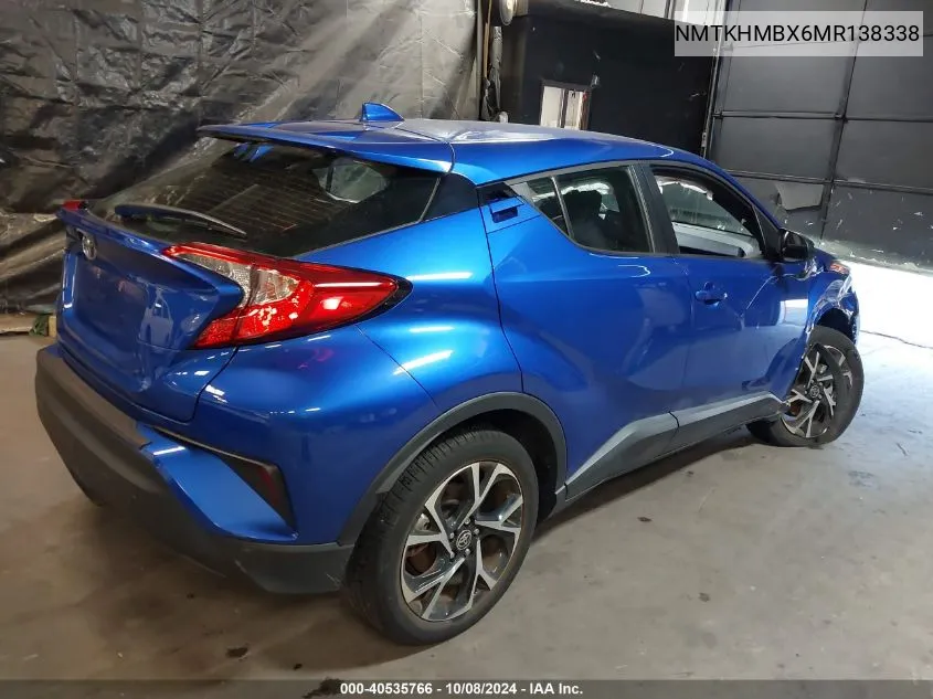 NMTKHMBX6MR138338 2021 Toyota C-Hr Xle