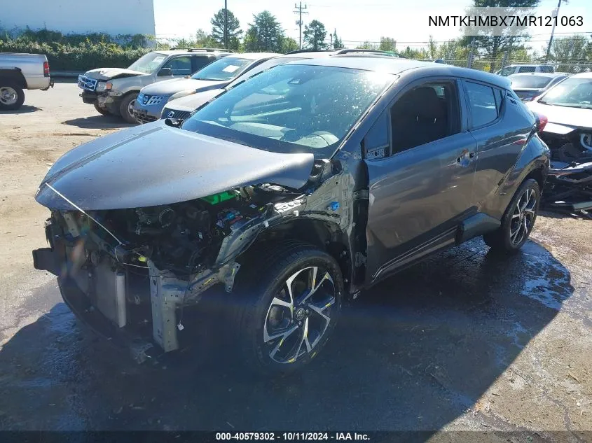 2021 Toyota C-Hr Xle VIN: NMTKHMBX7MR121063 Lot: 40579302