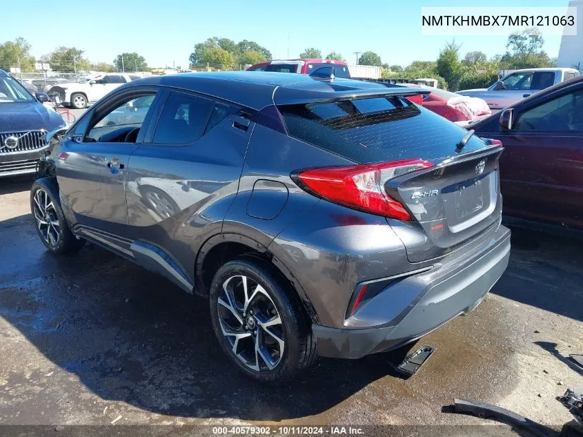 2021 Toyota C-Hr Xle VIN: NMTKHMBX7MR121063 Lot: 40579302