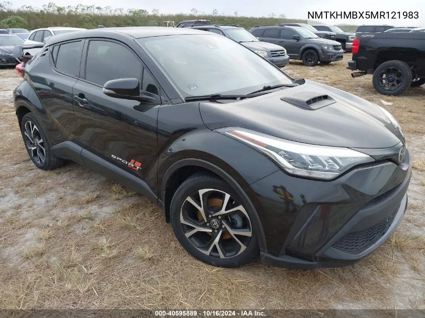 2021 Toyota C-Hr Xle VIN: NMTKHMBX5MR121983 Lot: 40595889