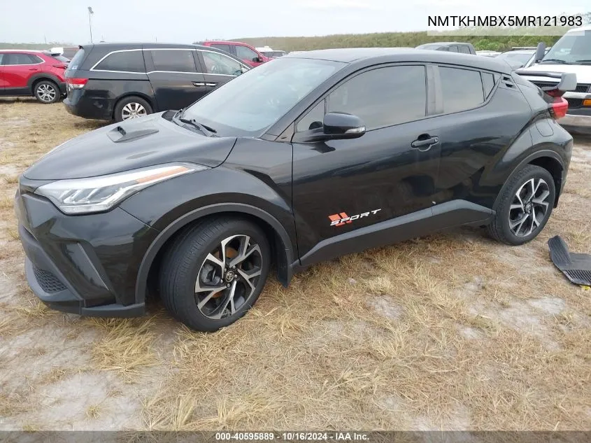 2021 Toyota C-Hr Xle VIN: NMTKHMBX5MR121983 Lot: 40595889