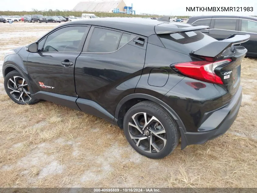 2021 Toyota C-Hr Xle VIN: NMTKHMBX5MR121983 Lot: 40595889