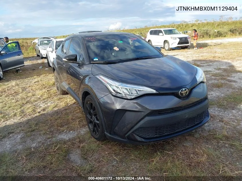 2021 Toyota C-Hr Nightshade Edition VIN: JTNKHMBX0M1129404 Lot: 40601172