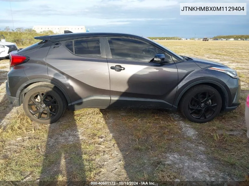 JTNKHMBX0M1129404 2021 Toyota C-Hr Nightshade Edition