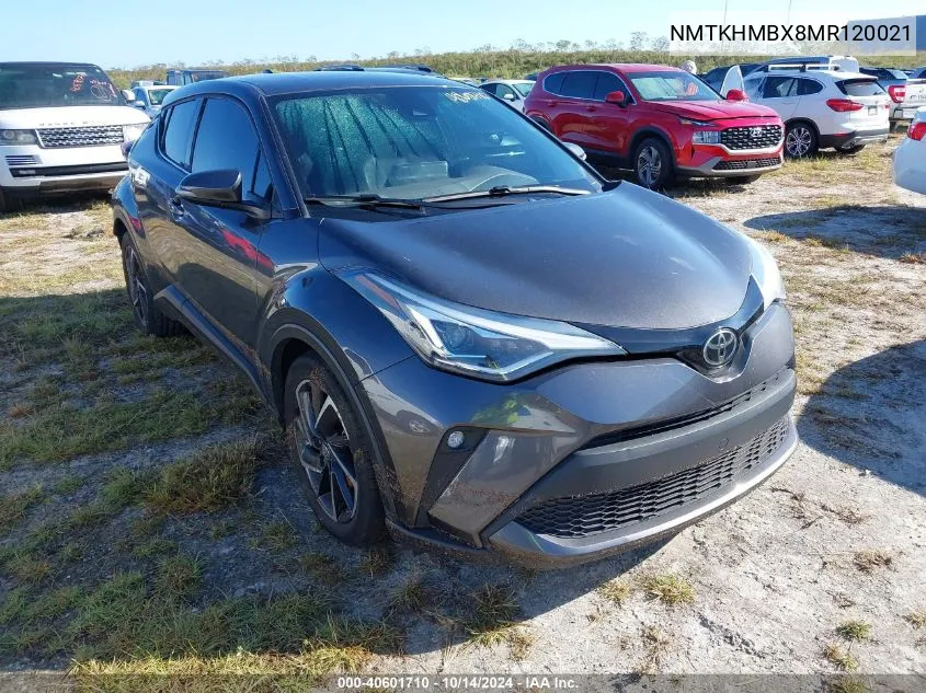 2021 Toyota C-Hr Limited VIN: NMTKHMBX8MR120021 Lot: 40601710