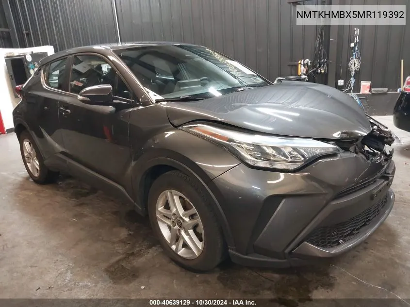 2021 Toyota C-Hr Le VIN: NMTKHMBX5MR119392 Lot: 40639129