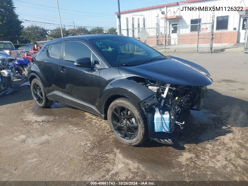 2021 Toyota C-Hr Nightshade Edition VIN: JTNKHMBX5M1126322 Lot: 40661743