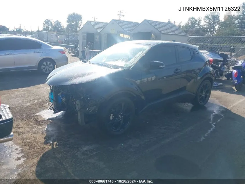 2021 Toyota C-Hr Nightshade Edition VIN: JTNKHMBX5M1126322 Lot: 40661743