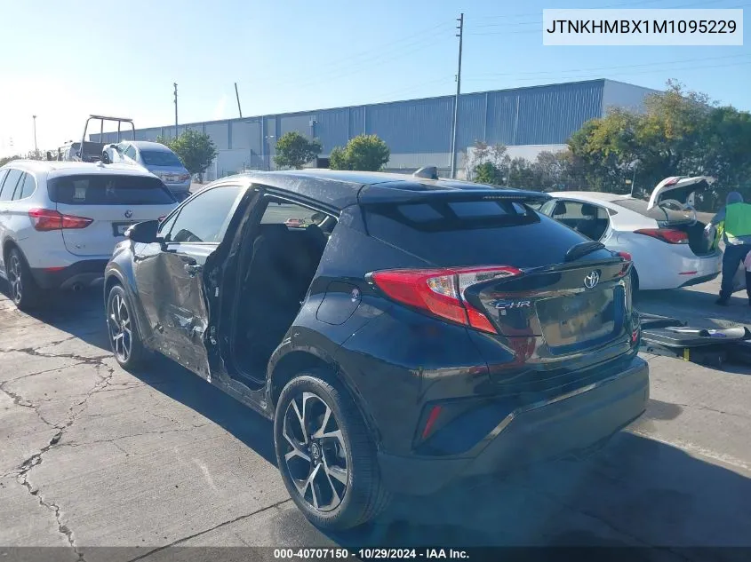 2021 Toyota C-Hr Xle/Le/Night Shade/Limited VIN: JTNKHMBX1M1095229 Lot: 40707150