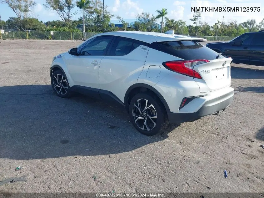 2021 Toyota C-Hr Xle VIN: NMTKHMBX5MR123975 Lot: 40732815