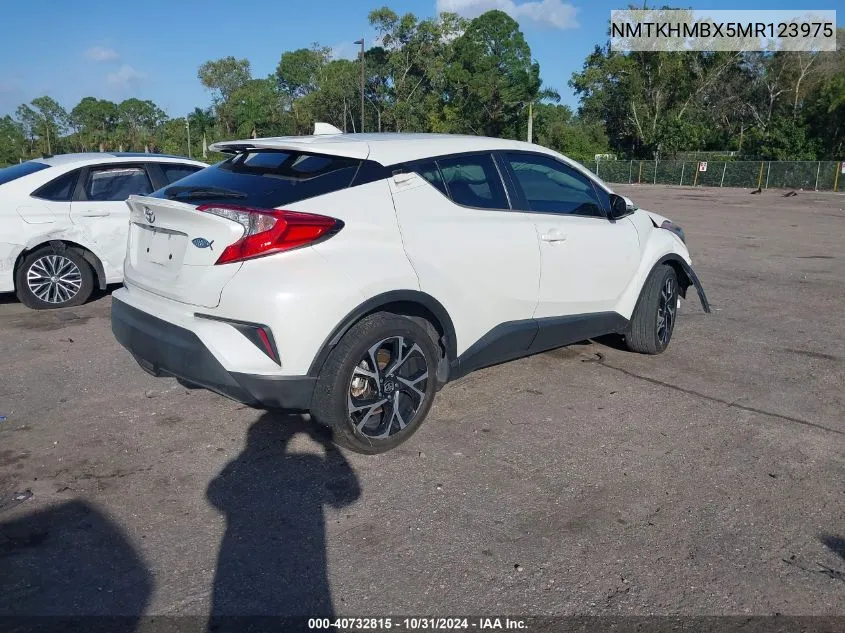 2021 Toyota C-Hr Xle VIN: NMTKHMBX5MR123975 Lot: 40732815