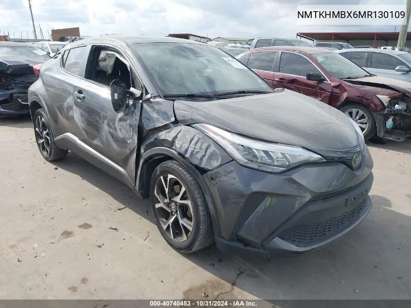 2021 Toyota C-Hr Xle VIN: NMTKHMBX6MR130109 Lot: 40740453