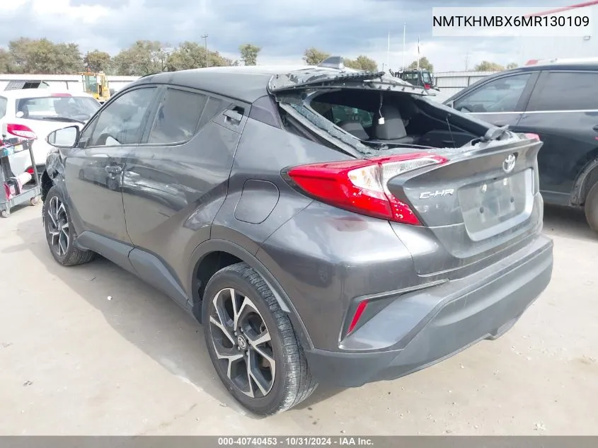 2021 Toyota C-Hr Xle VIN: NMTKHMBX6MR130109 Lot: 40740453