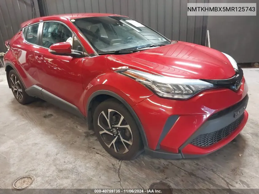 2021 Toyota C-Hr Xle VIN: NMTKHMBX5MR125743 Lot: 40759735