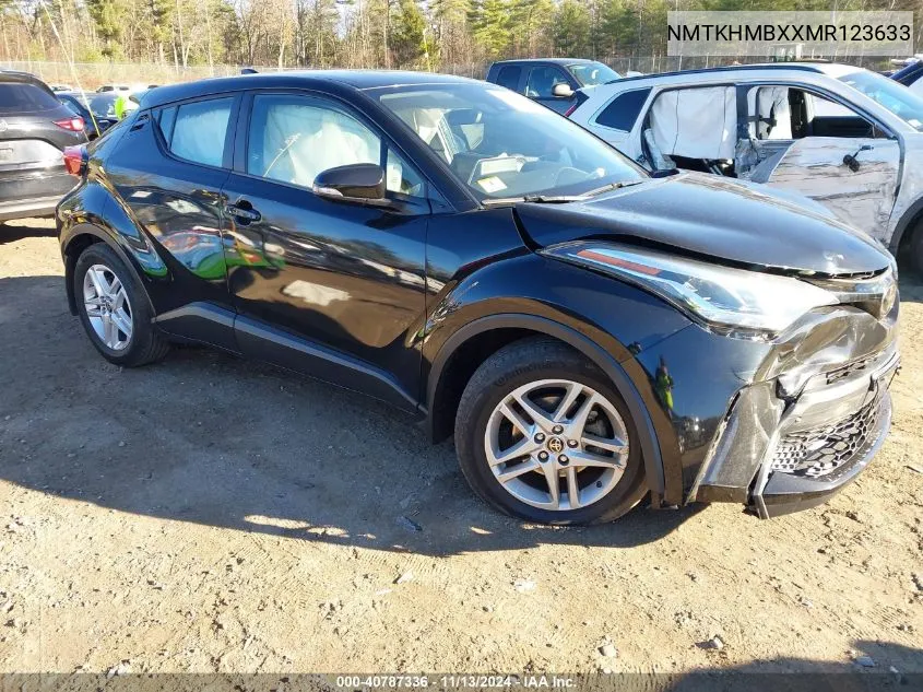 2021 Toyota C-Hr Le VIN: NMTKHMBXXMR123633 Lot: 40787336