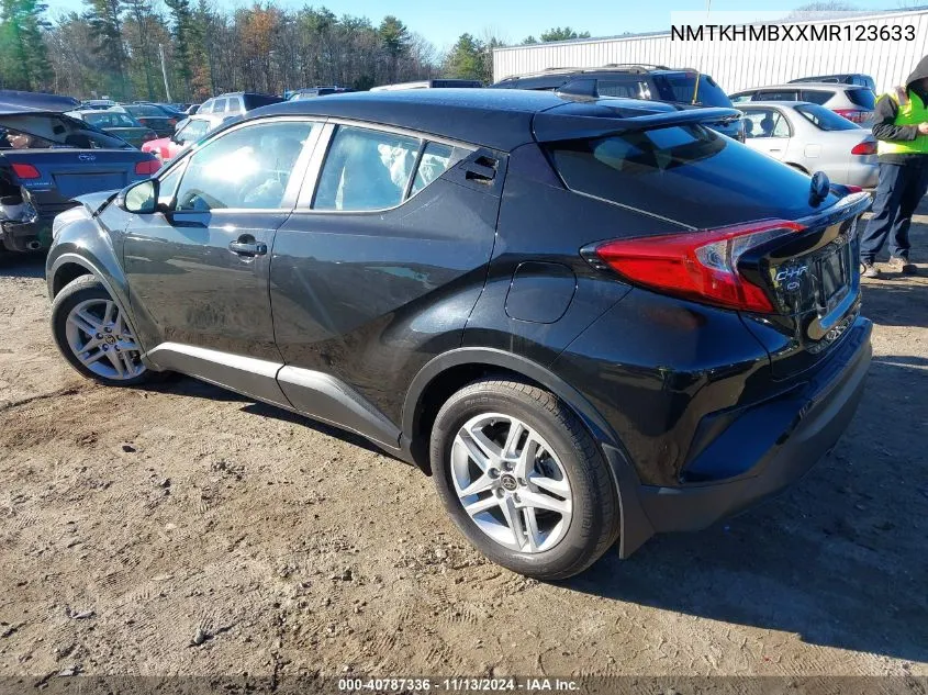 2021 Toyota C-Hr Le VIN: NMTKHMBXXMR123633 Lot: 40787336