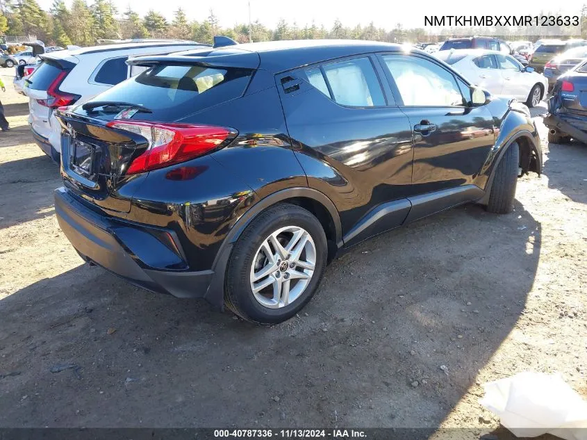 2021 Toyota C-Hr Le VIN: NMTKHMBXXMR123633 Lot: 40787336