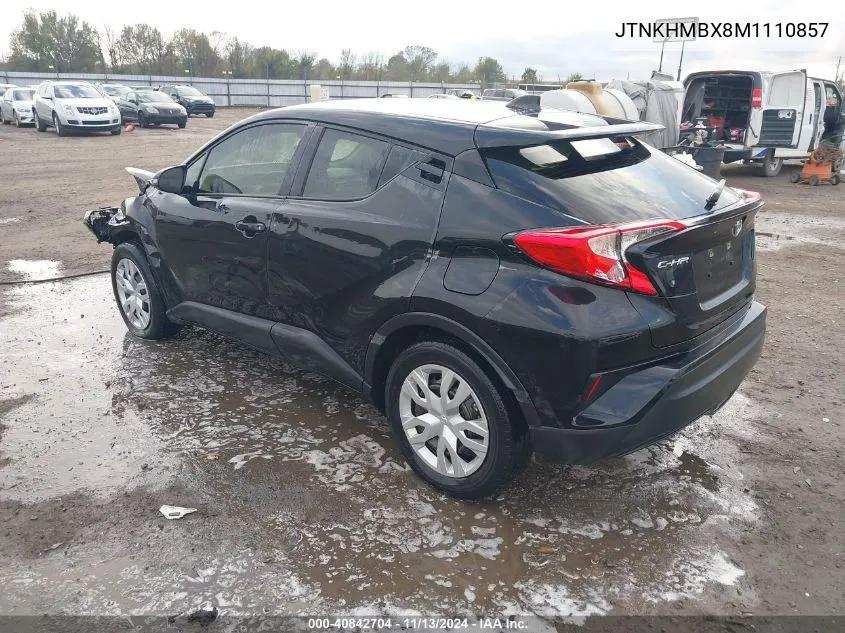 2021 Toyota C-Hr Le VIN: JTNKHMBX8M1110857 Lot: 40842704