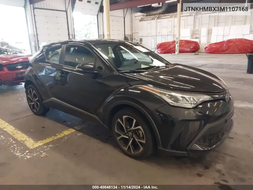 2021 Toyota C-Hr Xle VIN: JTNKHMBX3M1107168 Lot: 40848134