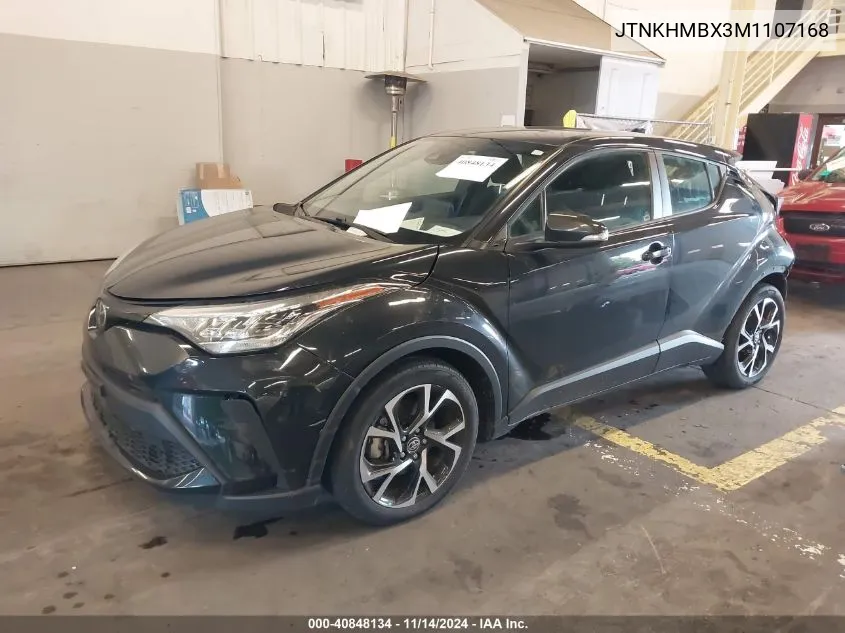 2021 Toyota C-Hr Xle VIN: JTNKHMBX3M1107168 Lot: 40848134