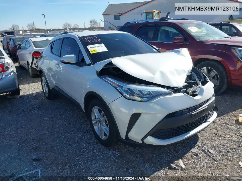 2021 Toyota C-Hr Le VIN: NMTKHMBX9MR123106 Lot: 40854658