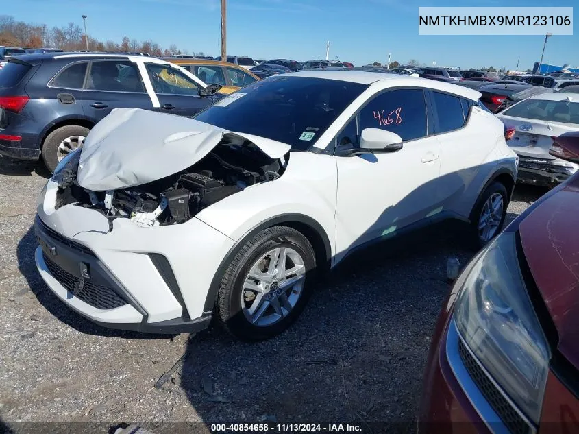 2021 Toyota C-Hr Le VIN: NMTKHMBX9MR123106 Lot: 40854658