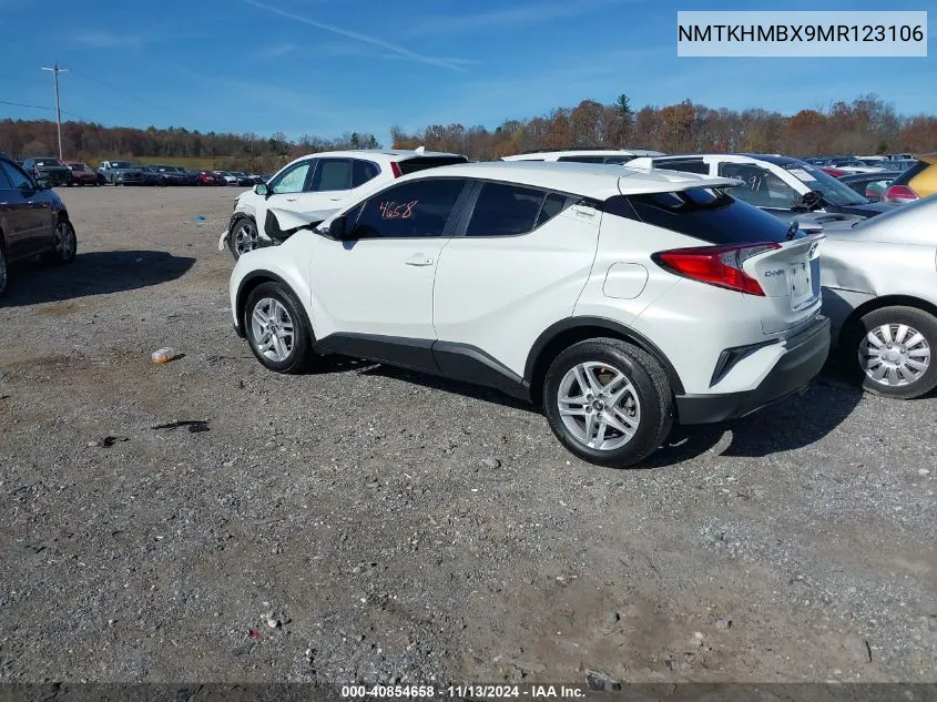 2021 Toyota C-Hr Le VIN: NMTKHMBX9MR123106 Lot: 40854658