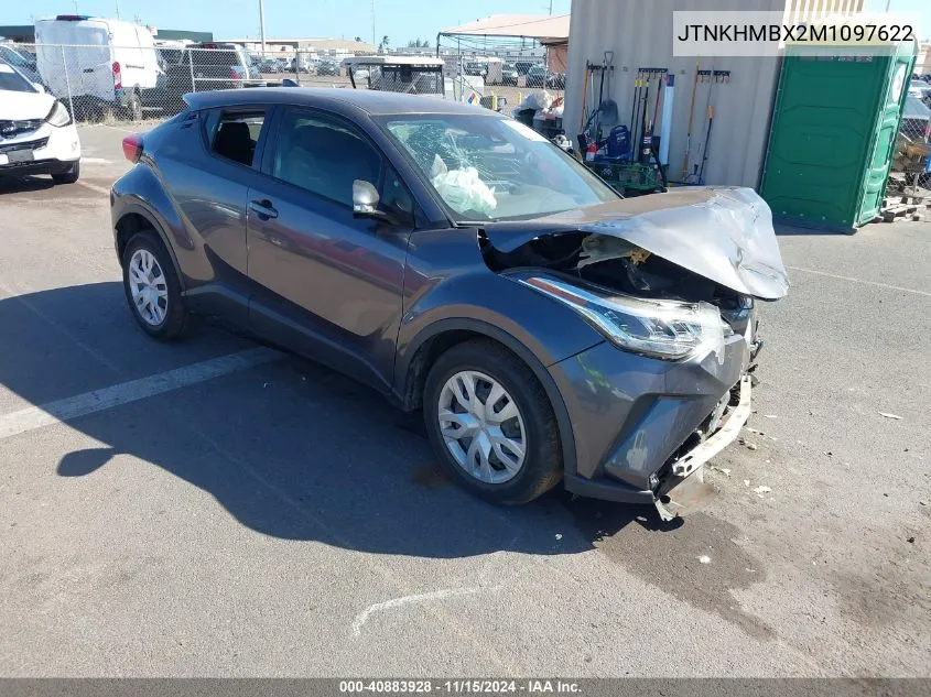 2021 Toyota C-Hr Le VIN: JTNKHMBX2M1097622 Lot: 40883928