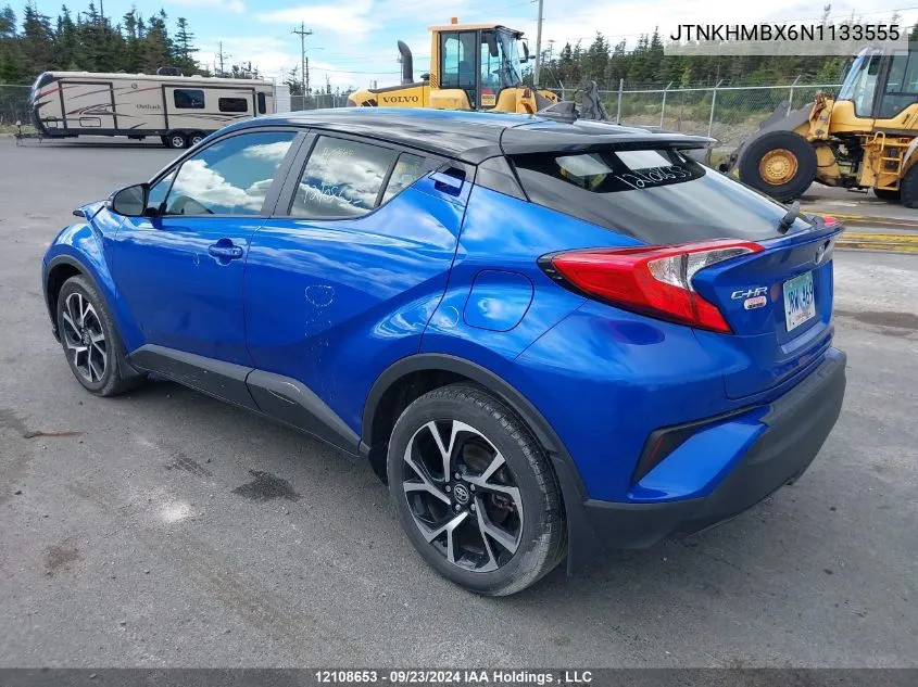 JTNKHMBX6N1133555 2022 Toyota C-Hr Xle Premium