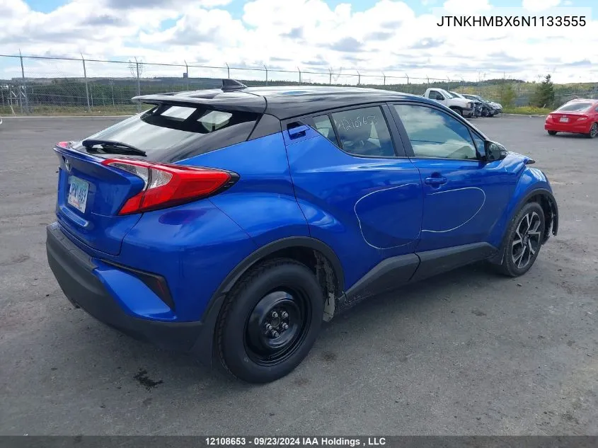 JTNKHMBX6N1133555 2022 Toyota C-Hr Xle Premium