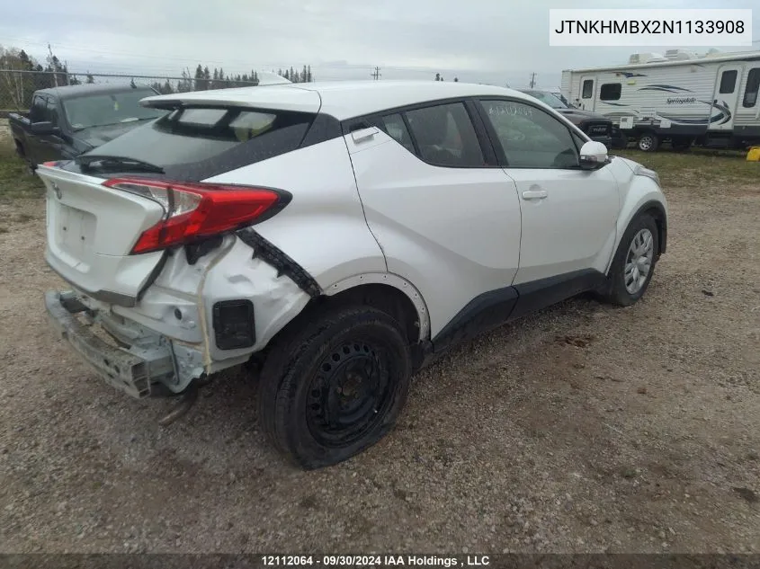 2022 Toyota C-Hr Xle/Night Shade/Limited VIN: JTNKHMBX2N1133908 Lot: 12112064