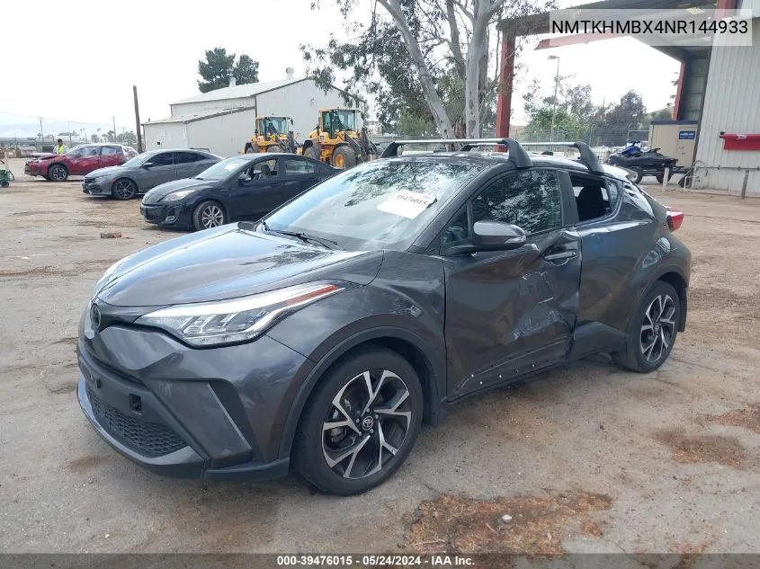 2022 Toyota C-Hr Xle VIN: NMTKHMBX4NR144933 Lot: 39476015