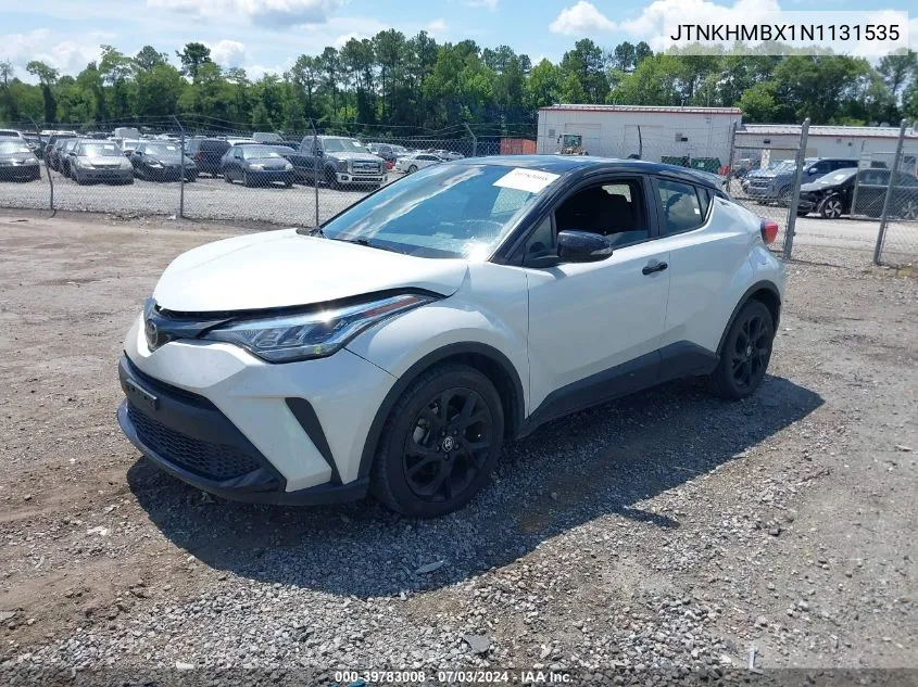 2022 Toyota C-Hr Nightshade Edition VIN: JTNKHMBX1N1131535 Lot: 39783008